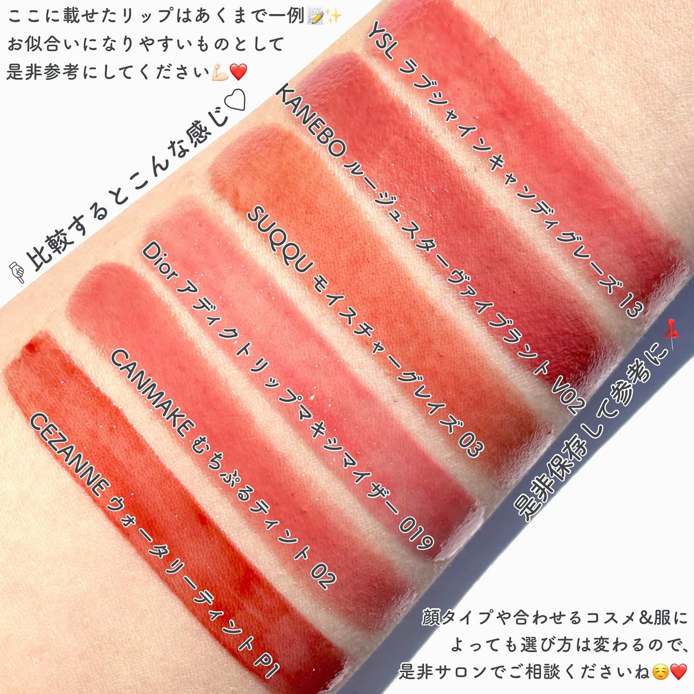 ウォータリーティントリップ/CEZANNE/リップティントを使ったクチコミ(9枚目)