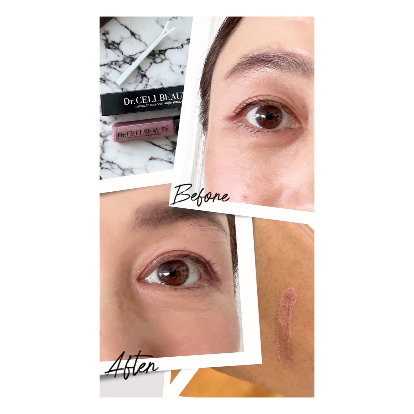 まぶたリフト美容液ハリピンシャドウ/Dr.CELLBEAUTÉ/美容液を使ったクチコミ(3枚目)