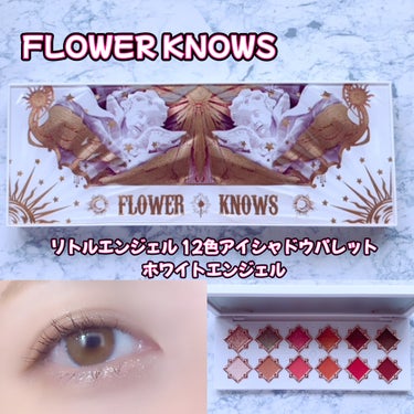 リトルエンジェル12色アイシャドウパレット/FlowerKnows/アイシャドウパレットを使ったクチコミ（1枚目）