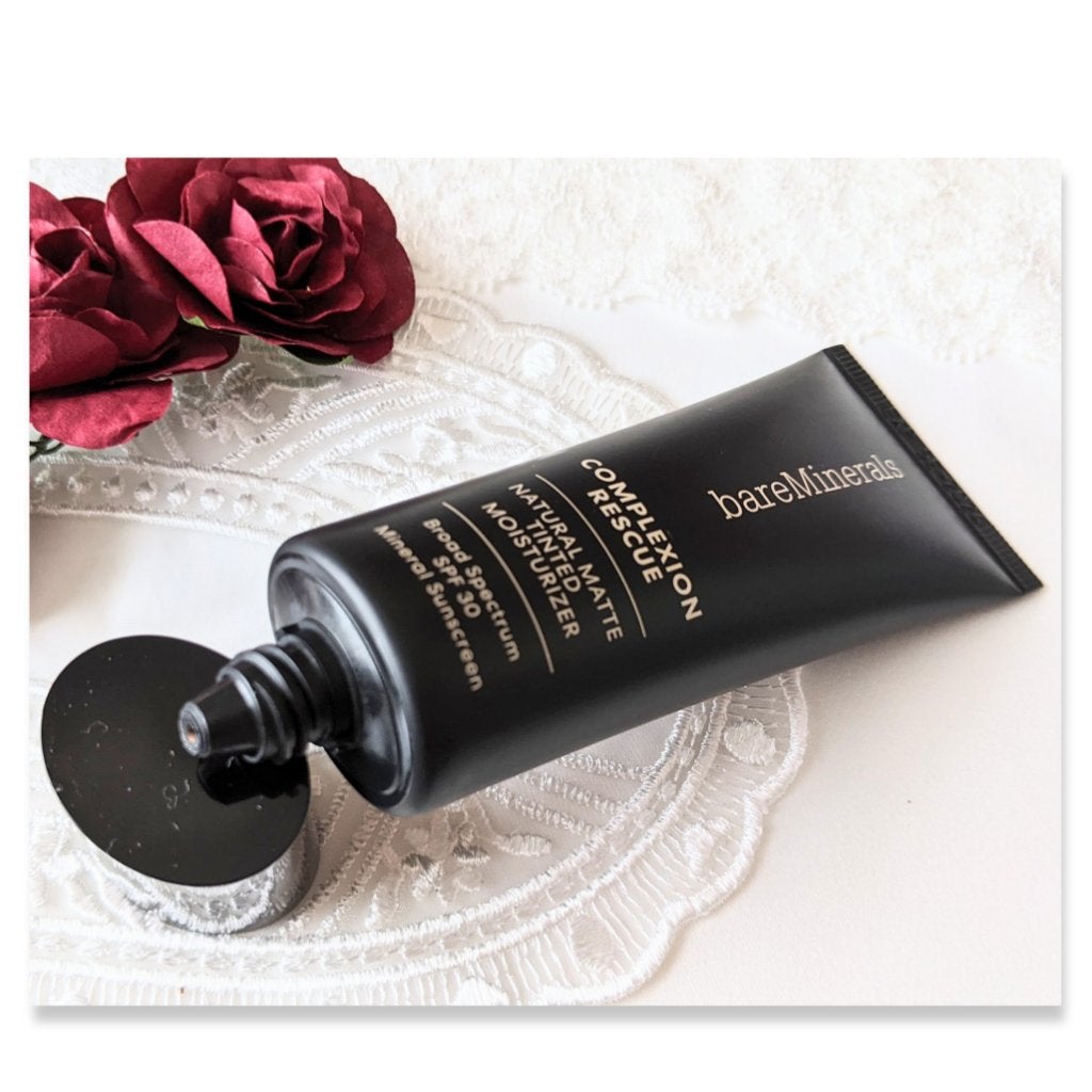 CR ナチュラル マット モイスチャライザー/bareMinerals/クリーム・エマルジョンファンデーションを使ったクチコミ(2枚目)