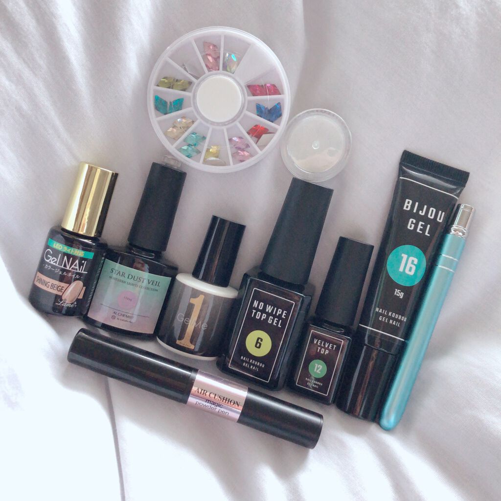 フェアリーダストパウダーオーロラピーコック/キャンドゥ/ネイルシールを使ったクチコミ(3枚目)