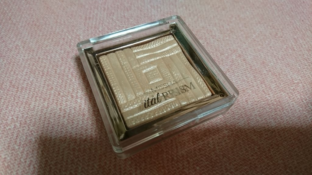 サテンハイライターイタルプリズム/MISSHA/パウダーハイライトを使ったクチコミ(1枚目)