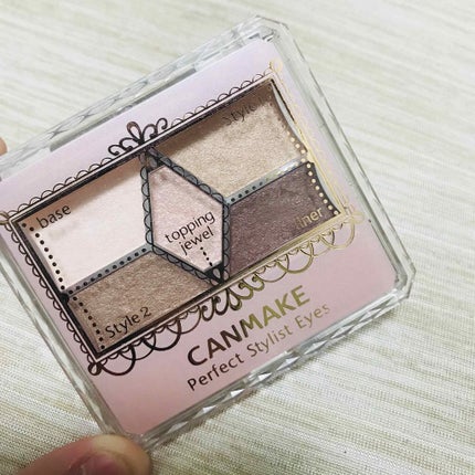 【旧品】パーフェクトスタイリストアイズ/キャンメイク/アイシャドウパレットを使ったクチコミ(1枚目)