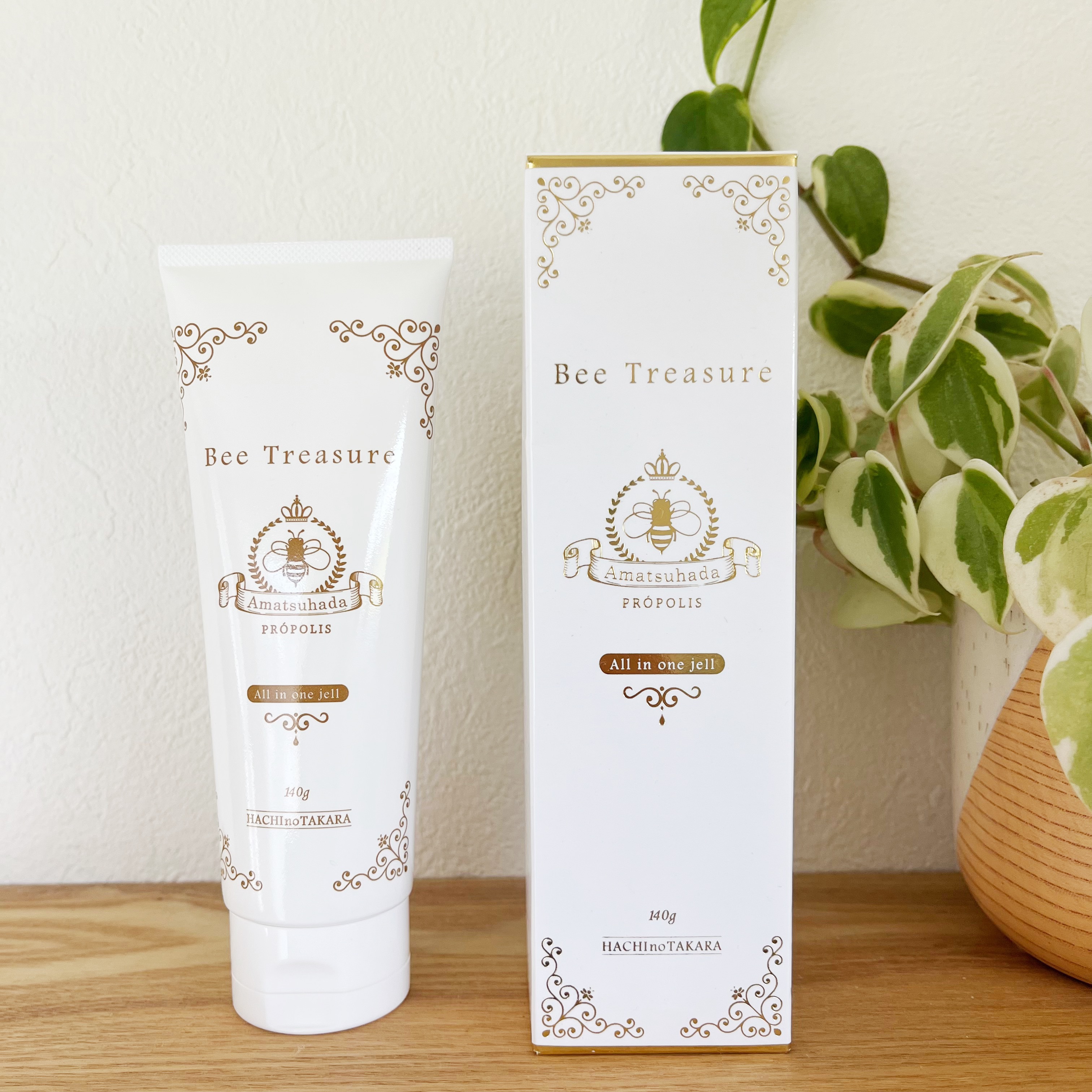 オールインワンジェル あまつはだ～天女肌～/Bee Treasure/オールインワン化粧品を使ったクチコミ（1枚目）