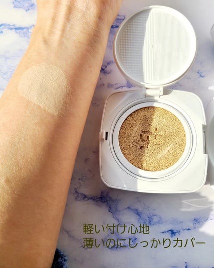 レイヤリングフィットカバークッションEX/TFIT/クッションファンデーションを使ったクチコミ(4枚目)