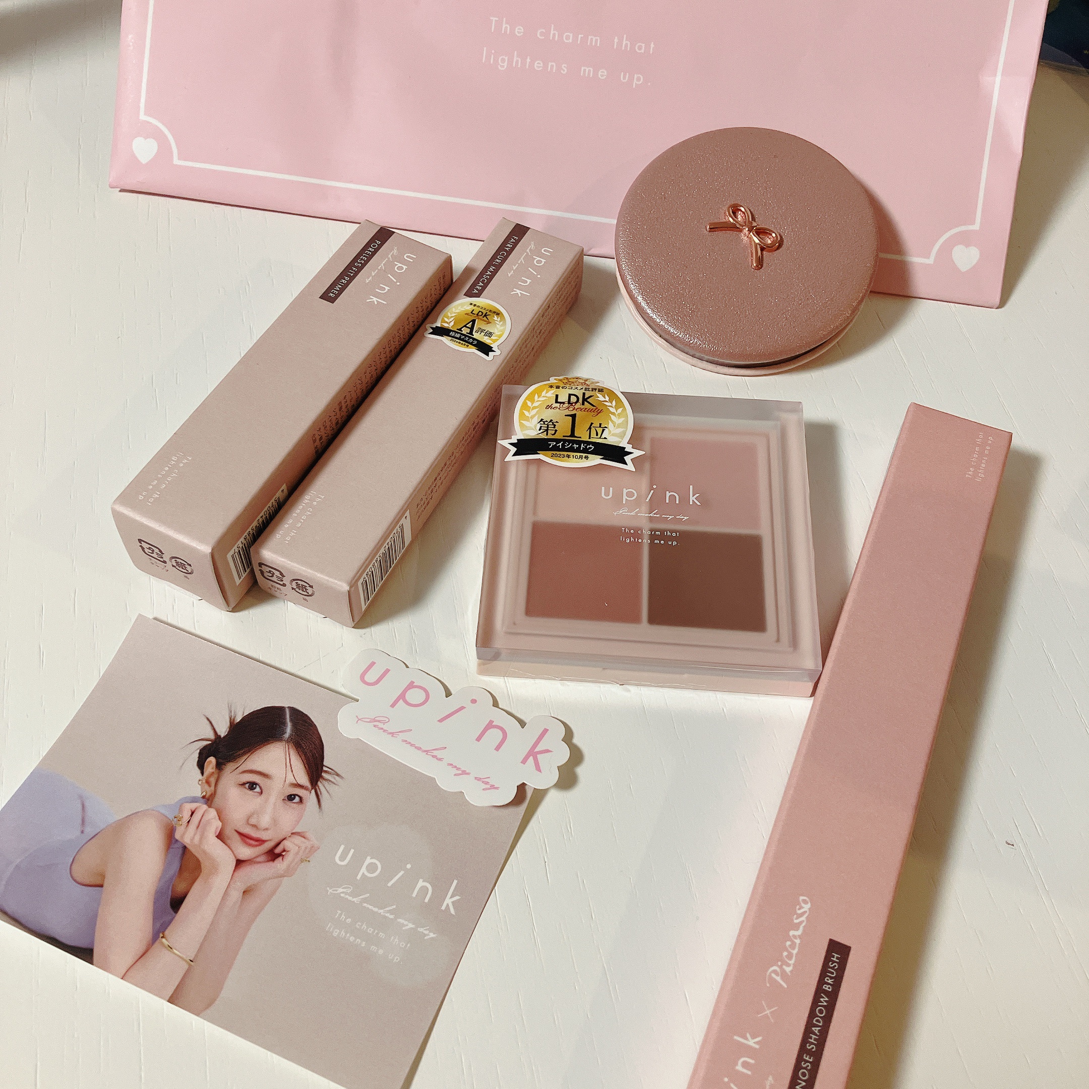 デザイニングノーズシャドウブラシ/upink/メイクブラシを使ったクチコミ（1枚目）