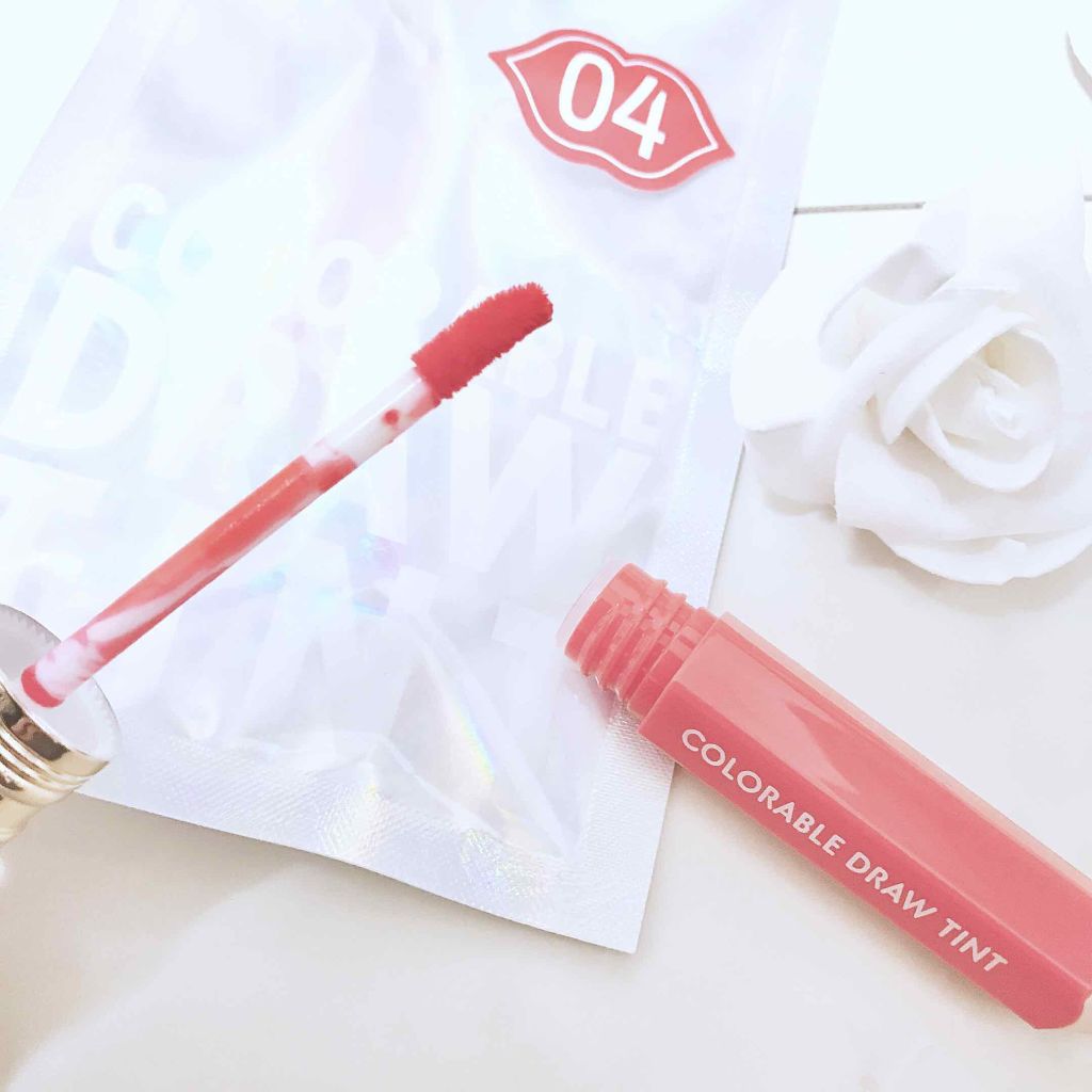 COLORABLE DRAW TINT/It's skin/口紅を使ったクチコミ(3枚目)