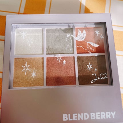 オーラクリエイション/BLEND BERRY/アイシャドウパレットを使ったクチコミ(3枚目)