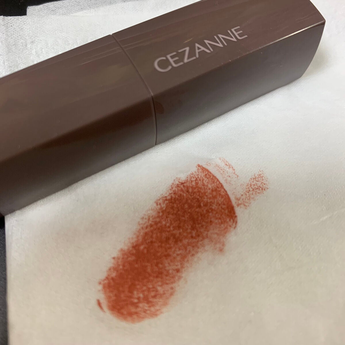 リップカラーシールド/CEZANNE/口紅を使ったクチコミ(3枚目)