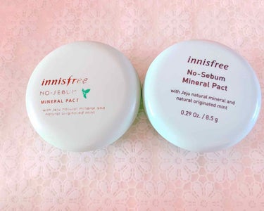 ノーセバム ミネラルパクト N/innisfree/プレストパウダーを使ったクチコミ（1枚目）