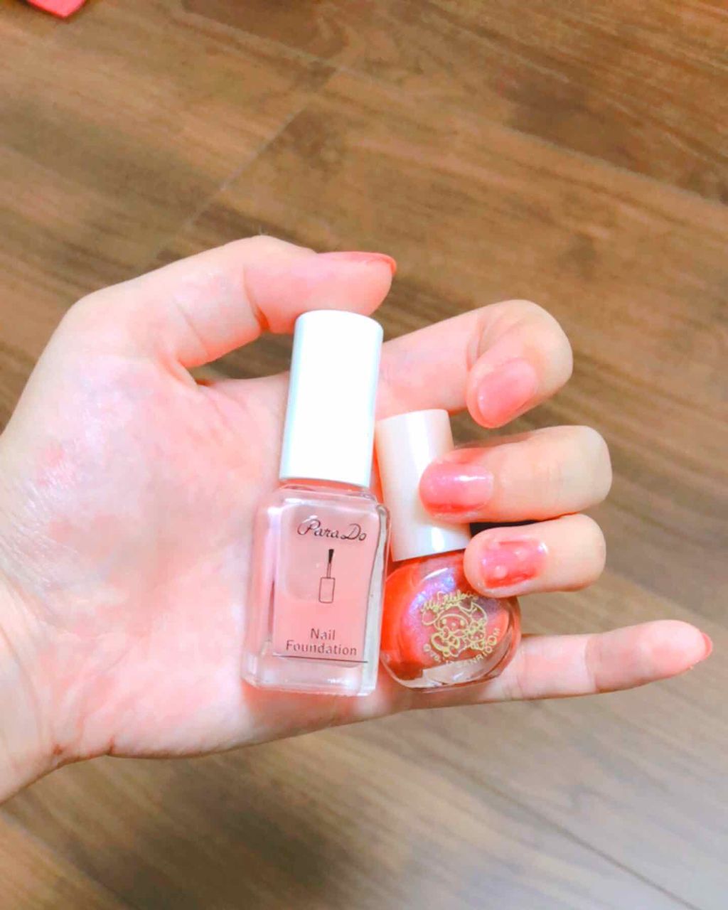 ネイルファンデーション/パラドゥ/マニキュアを使ったクチコミ(4枚目)