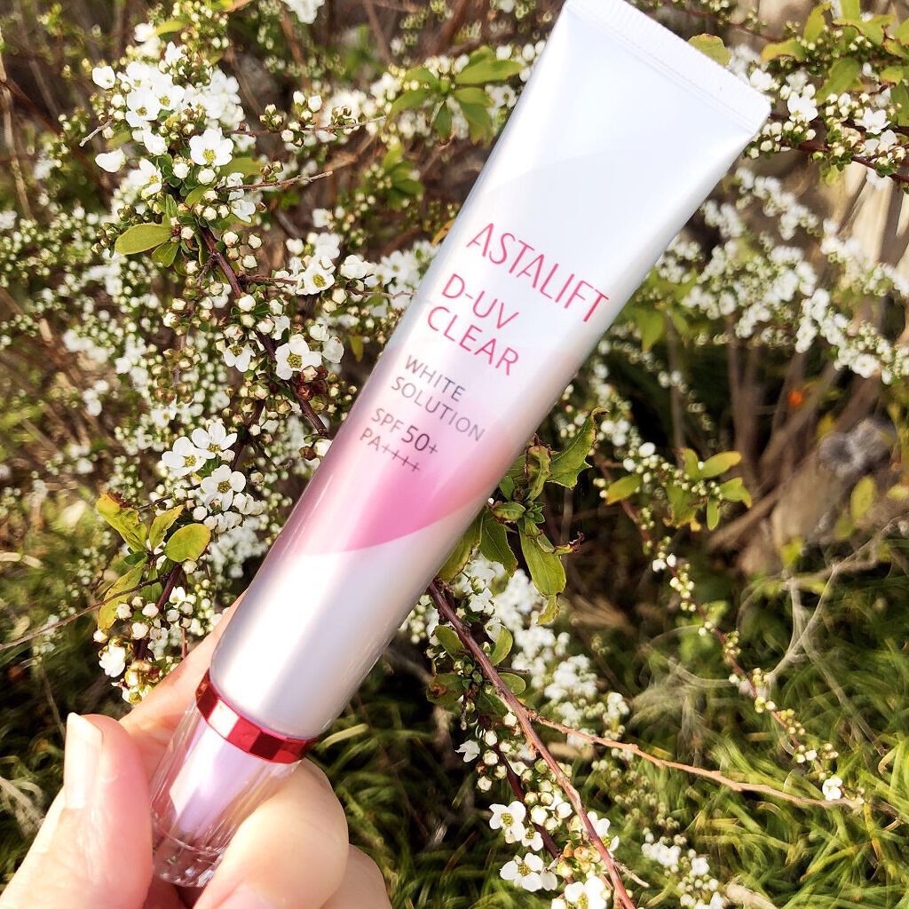 D-UVクリア ホワイトソリューション/アスタリフト/日焼け止めクリームを使ったクチコミ（1枚目）