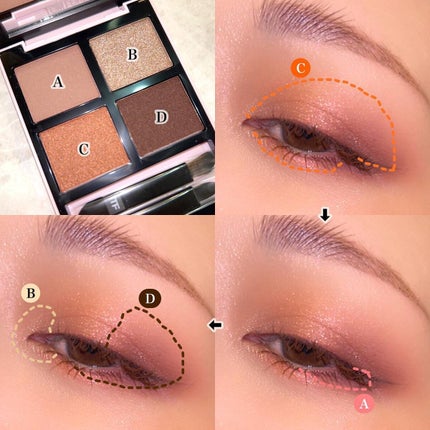 アイ カラー クォード/TOM FORD BEAUTY/アイシャドウパレットを使ったクチコミ(5枚目)