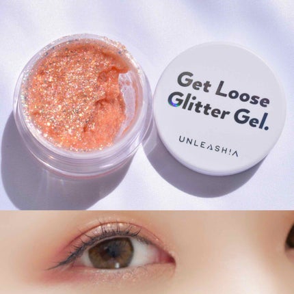 ゲットルーズグリッタージェル/unleashia/グリッターを使ったクチコミ(1枚目)