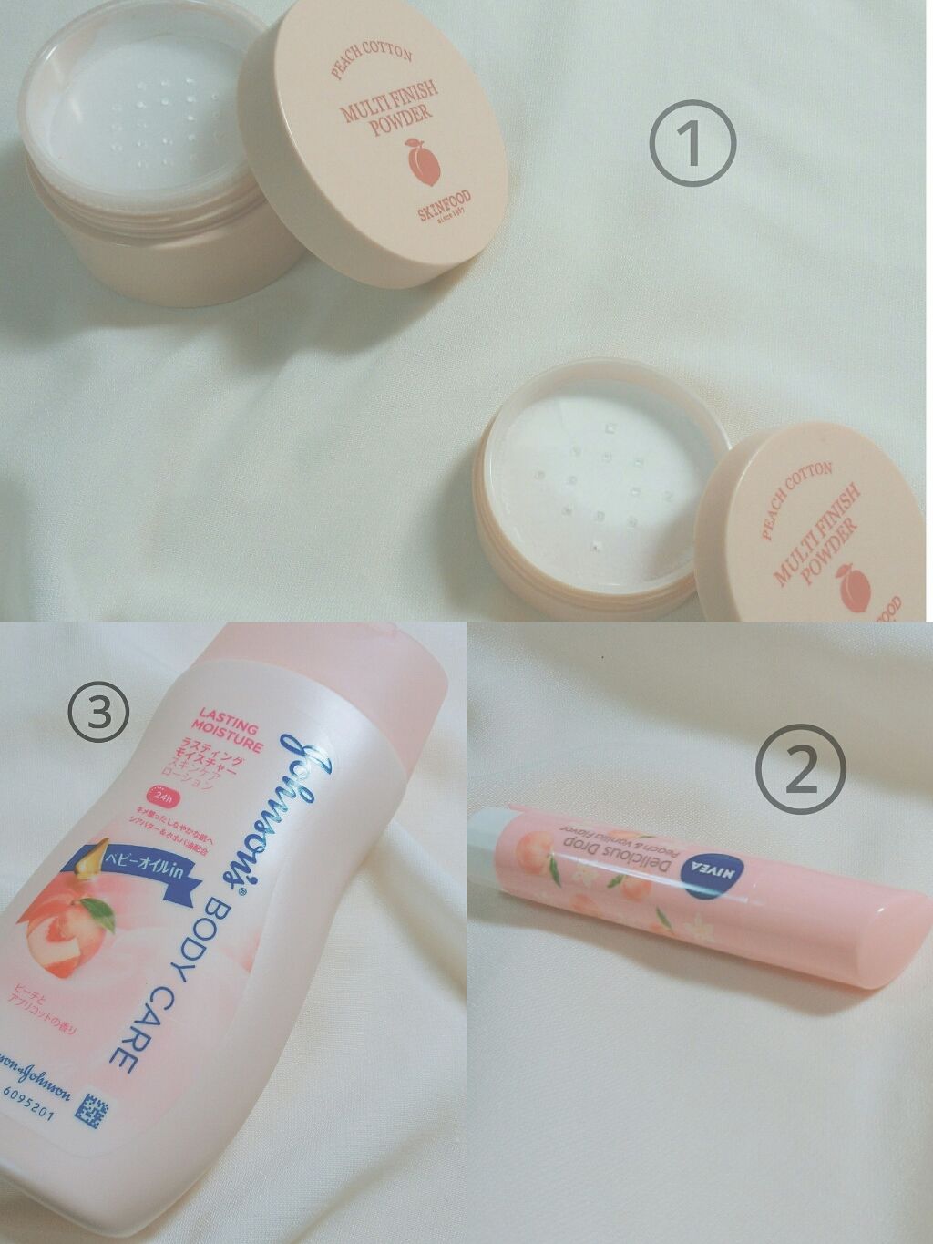 ニベア フレーバーリップ デリシャスドロップ ピーチの香り/ニベア/リップクリームを使ったクチコミ(2枚目)