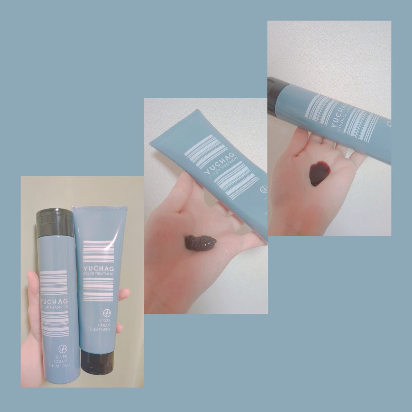 ユチャ カラーシャンプー/カラートリートメント/YUCHAG/市販シャンプーを使ったクチコミ(1枚目)