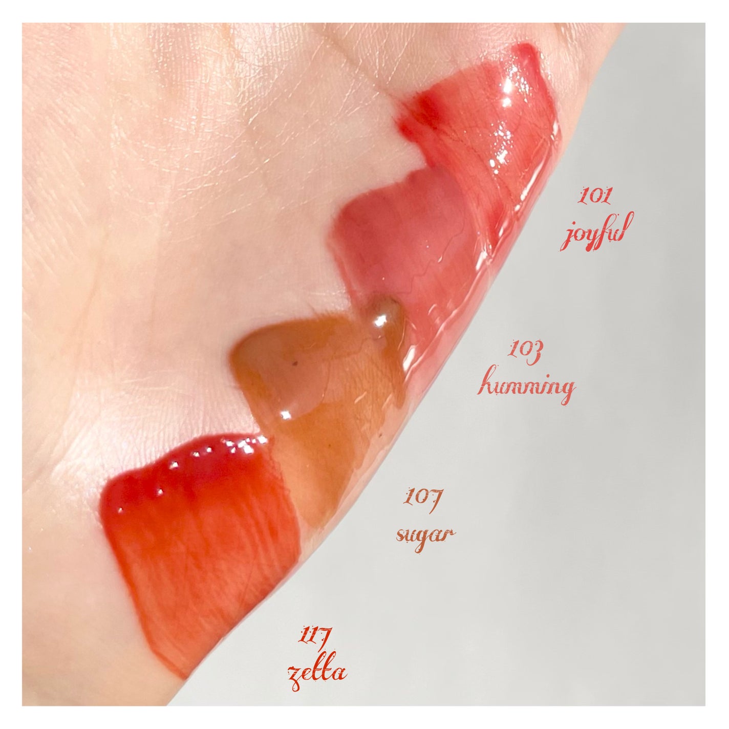 フルーティーグラムティント/Laka/リップティントを使ったクチコミ(1枚目)