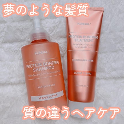 クンダル ダメージケア シャンプー/トリートメント/KUNDAL/市販シャンプーを使ったクチコミ(1枚目)