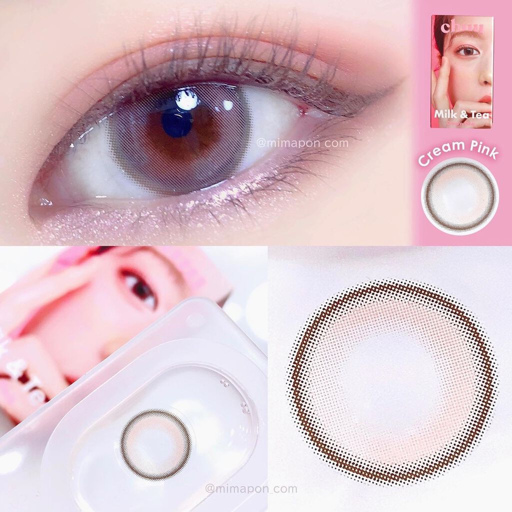 chuuLENS Milk&Tea 1day/chuu LENS/ワンデー(1DAY)カラコンを使ったクチコミ(4枚目)