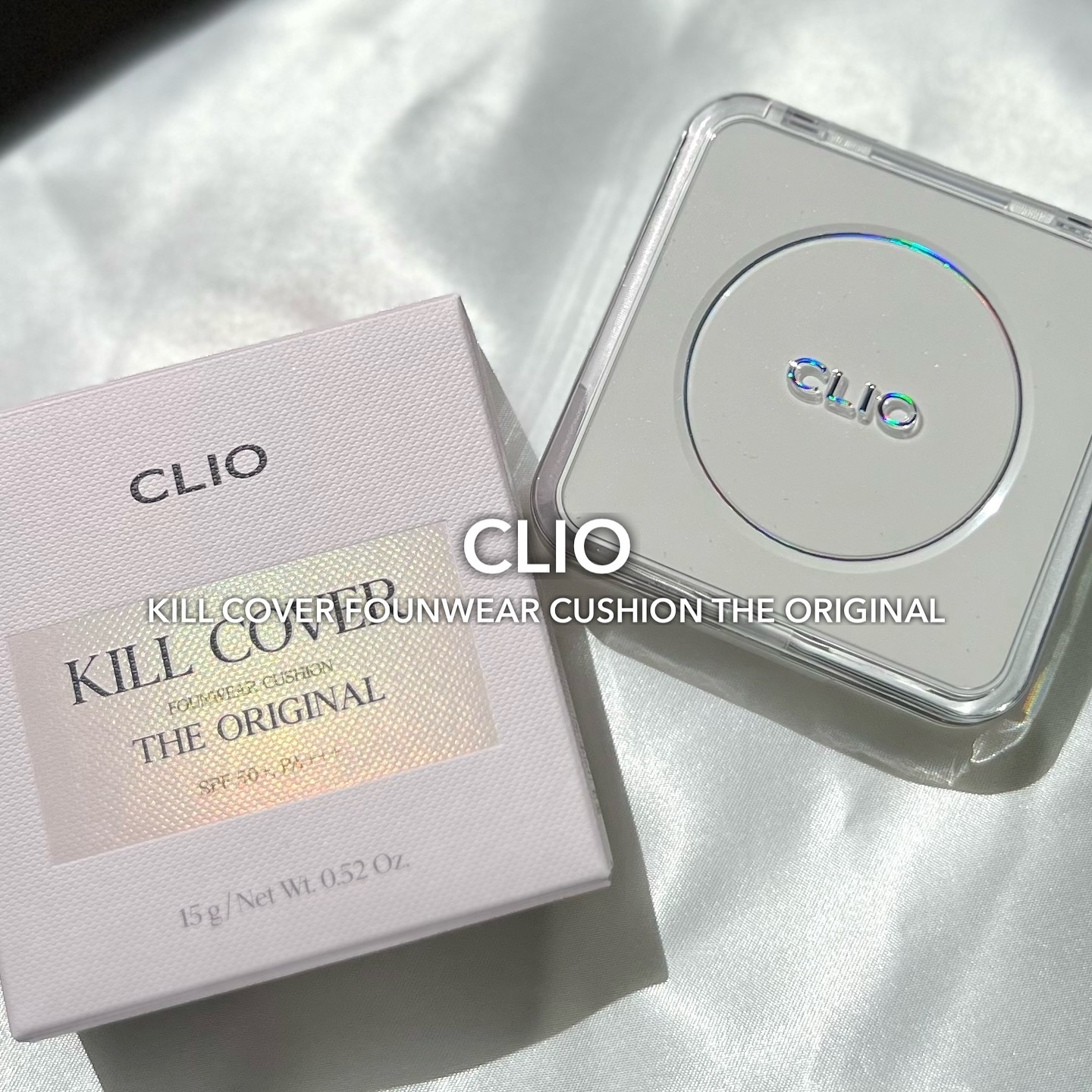 キル カバー ファンウェア クッション ザ オリジナル/CLIO/クッションファンデーションを使ったクチコミ（1枚目）