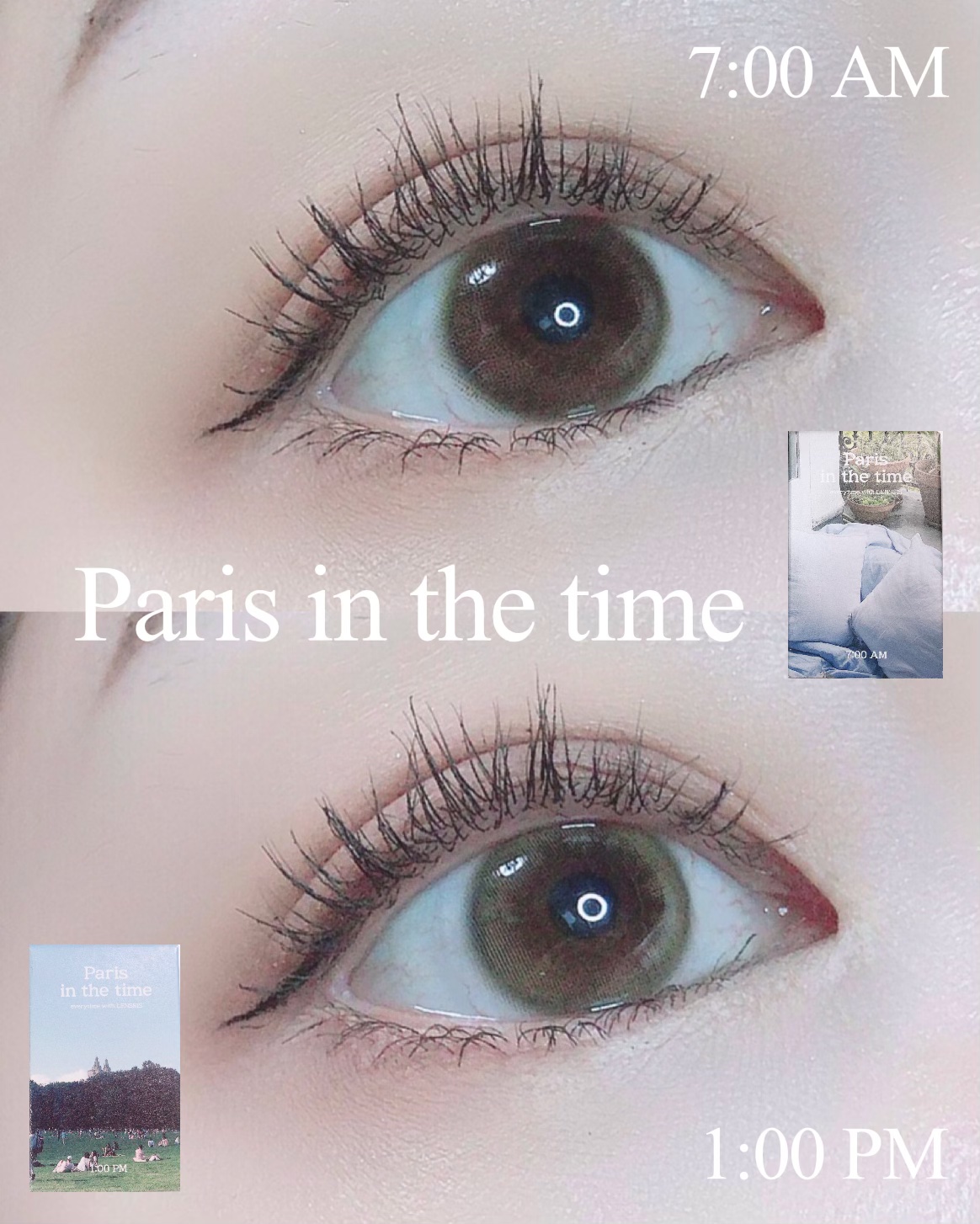 パリインザタイムシリーズ/LENSSIS/カラーコンタクトレンズを使ったクチコミ（2枚目）
