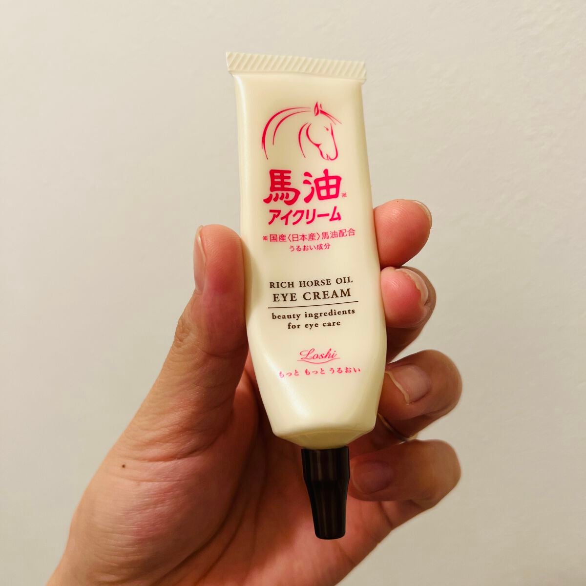 馬油アイクリーム/ロッシ/アイケア・アイクリームを使ったクチコミ(1枚目)