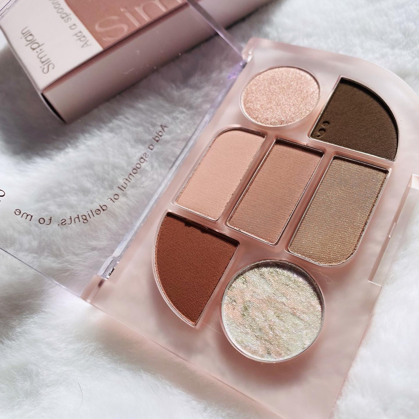 シンプレイン アイパレット/Sim;plain/アイシャドウパレットを使ったクチコミ(2枚目)