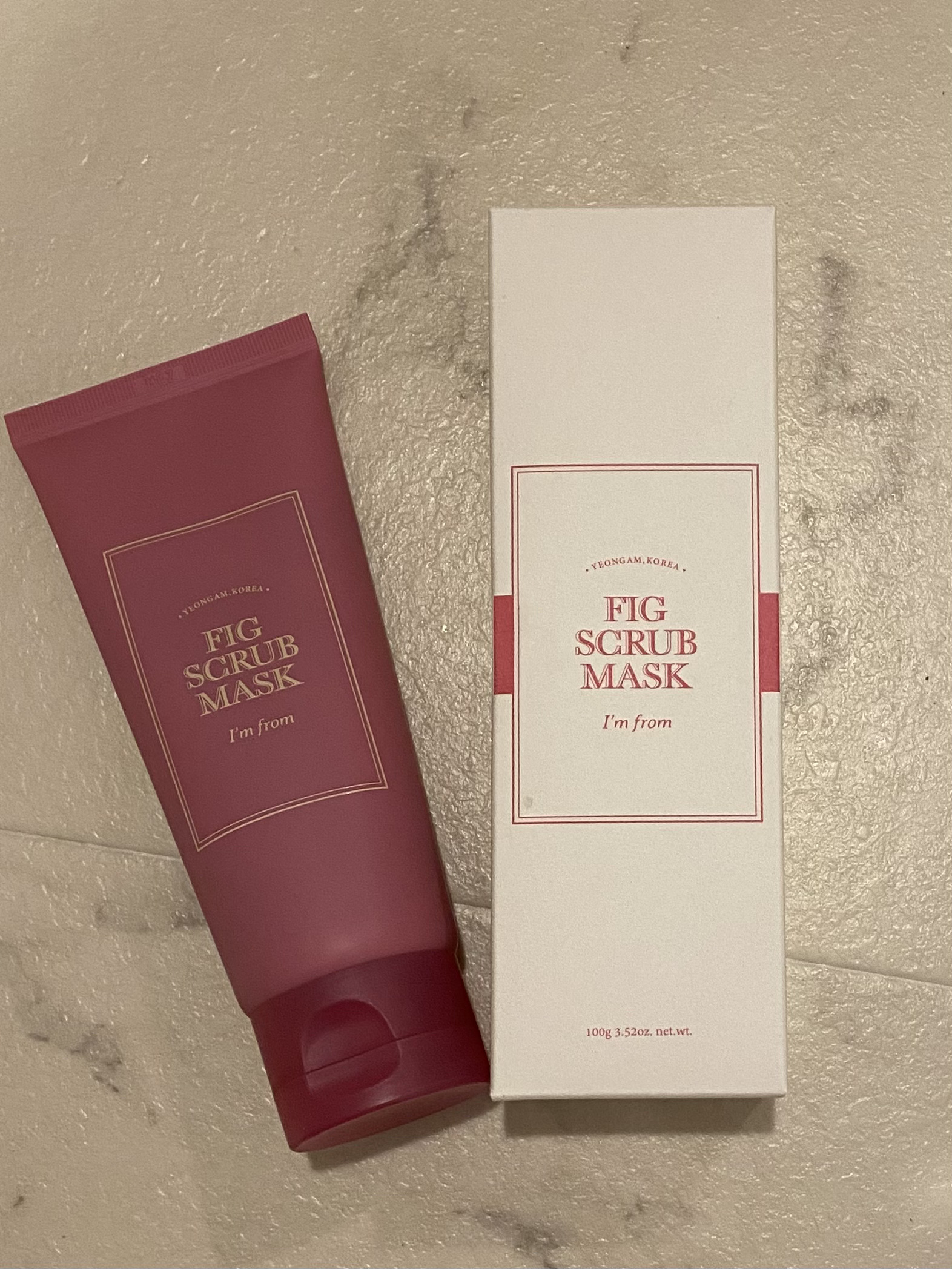 フィグスクラブマスク/I'm from/スクラブ・ゴマージュを使ったクチコミ（1枚目）