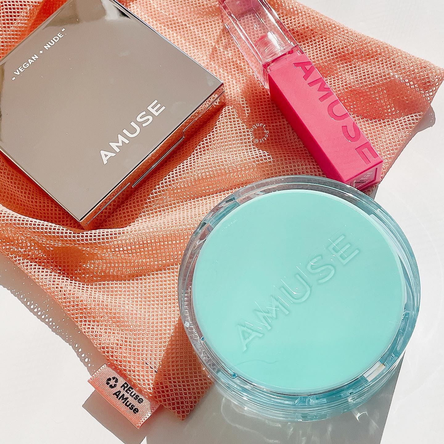 メタフィットヴィーガンクッション/AMUSE/クッションファンデーションを使ったクチコミ（1枚目）