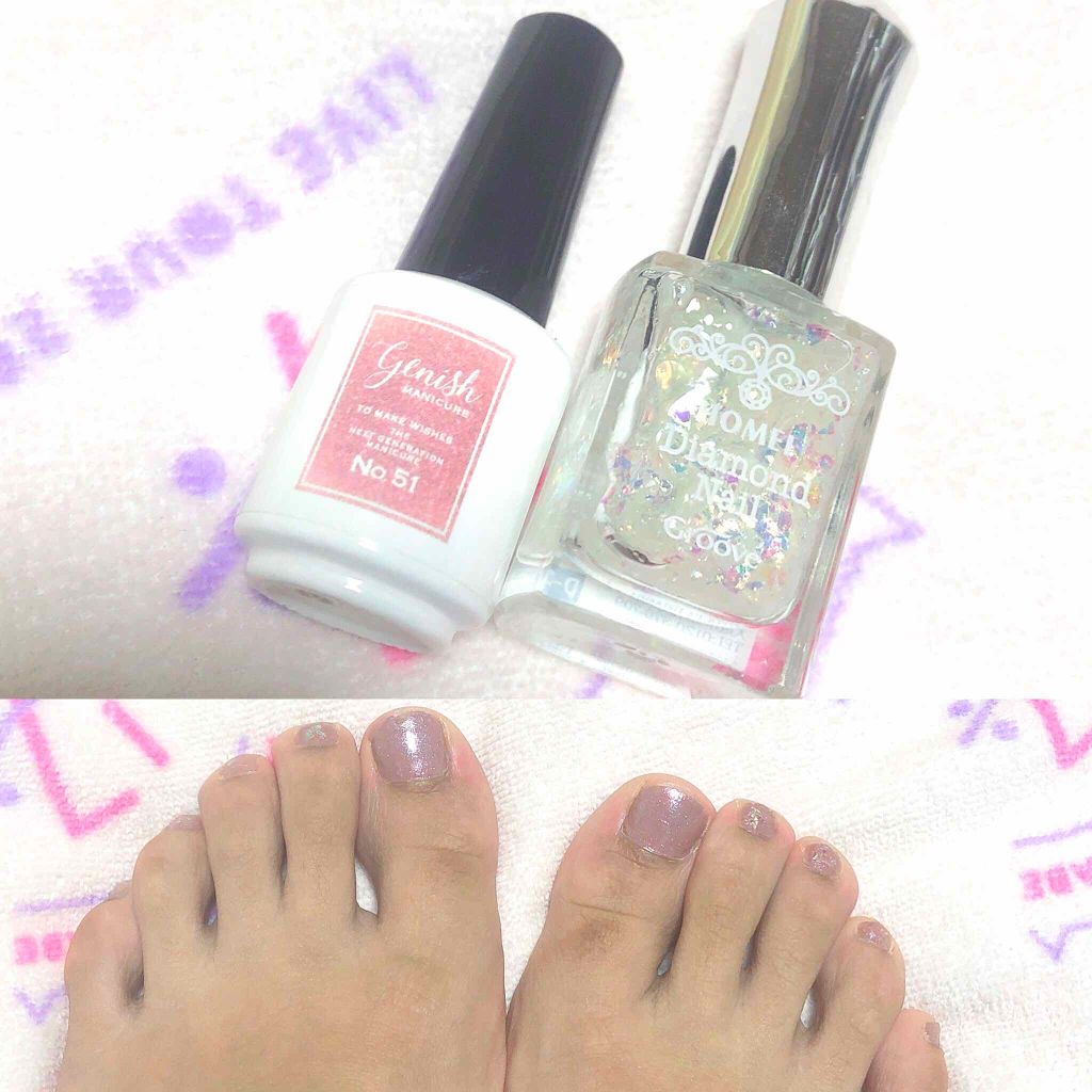 ジーニッシュ/ジーニッシュマニキュア/マニキュアを使ったクチコミ（2枚目）