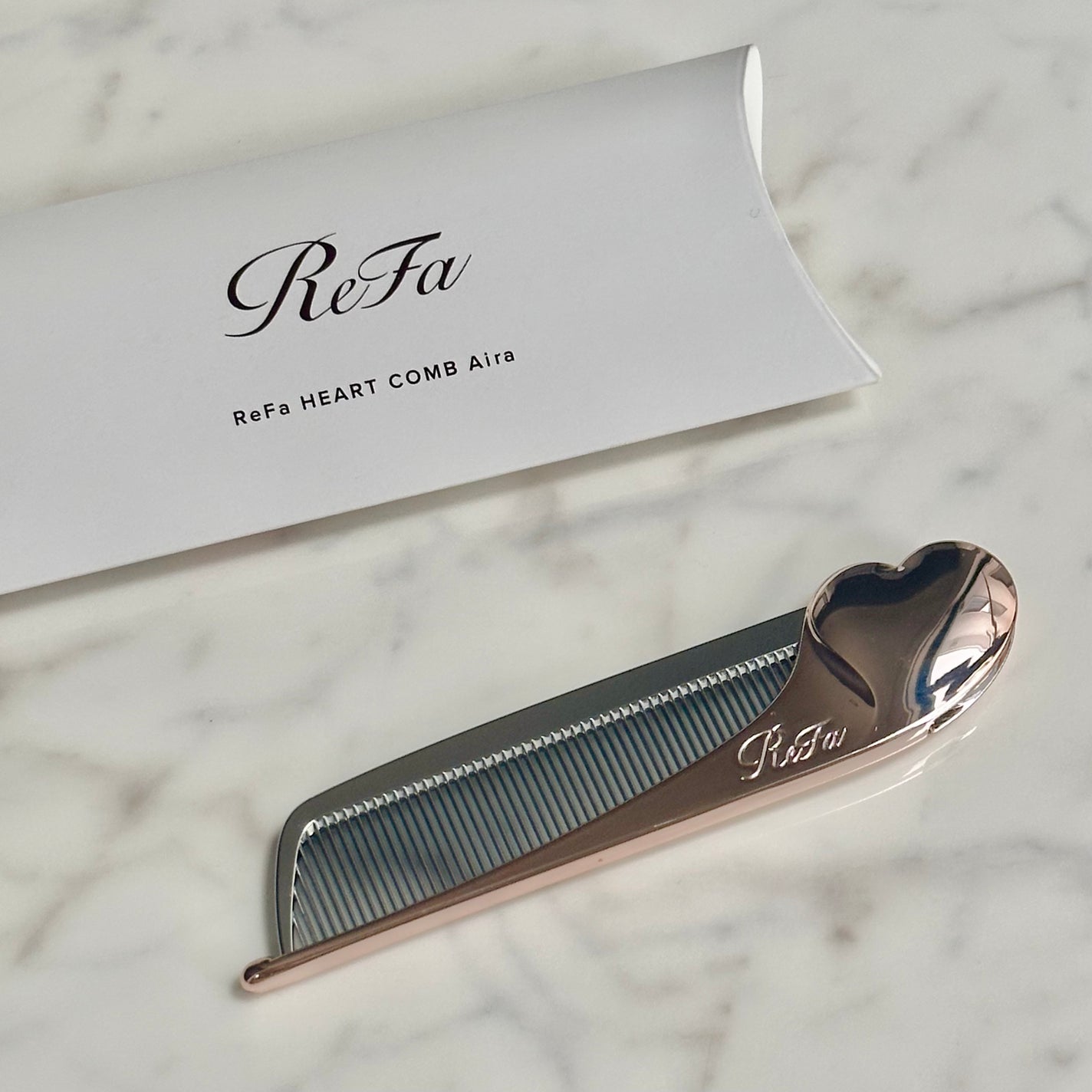 リファハートコーム アイラ/ReFa/ヘアコームを使ったクチコミ(1枚目)