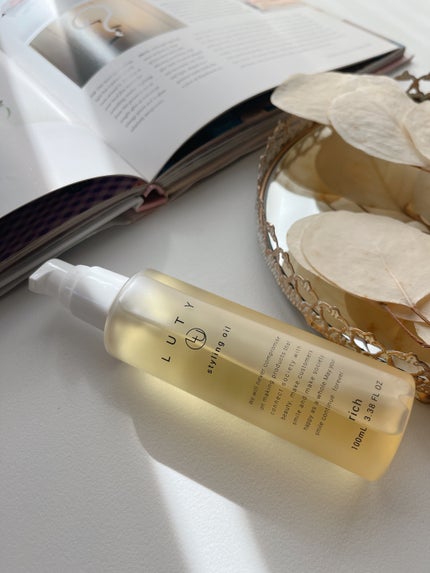 ルーティー スタイリングオイル リッチ/LUTY/ヘアオイルを使ったクチコミ(1枚目)