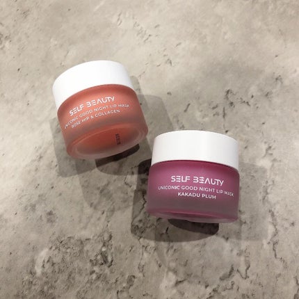 ユニコーングッドナイトリップマスク カカドゥプラム/SELF BEAUTY/リップマスクを使ったクチコミ(1枚目)
