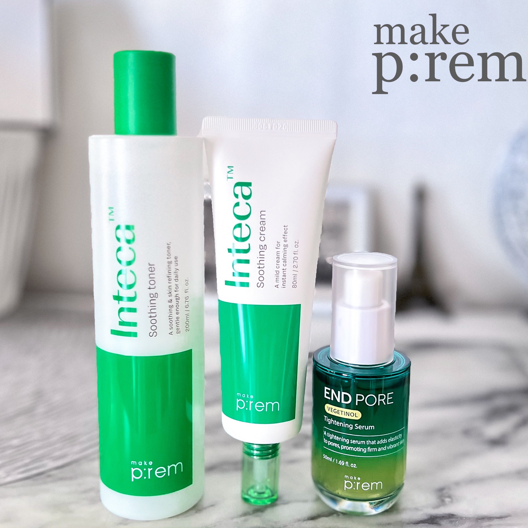 インテカ スージングクリーム/make prem/フェイスクリームを使ったクチコミ（1枚目）