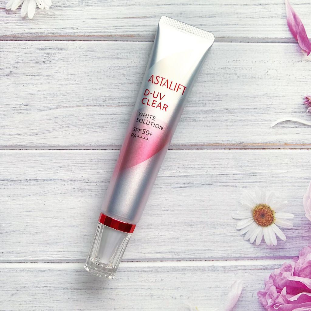 D-UVクリア ホワイトソリューション/アスタリフト/日焼け止めクリームを使ったクチコミ（2枚目）