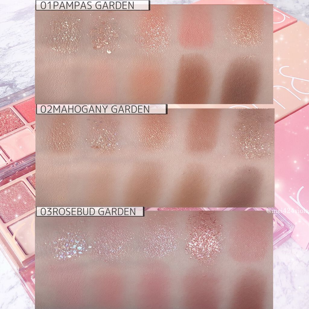 ベターザンパレット/rom&nd/アイシャドウパレットを使ったクチコミ(10枚目)