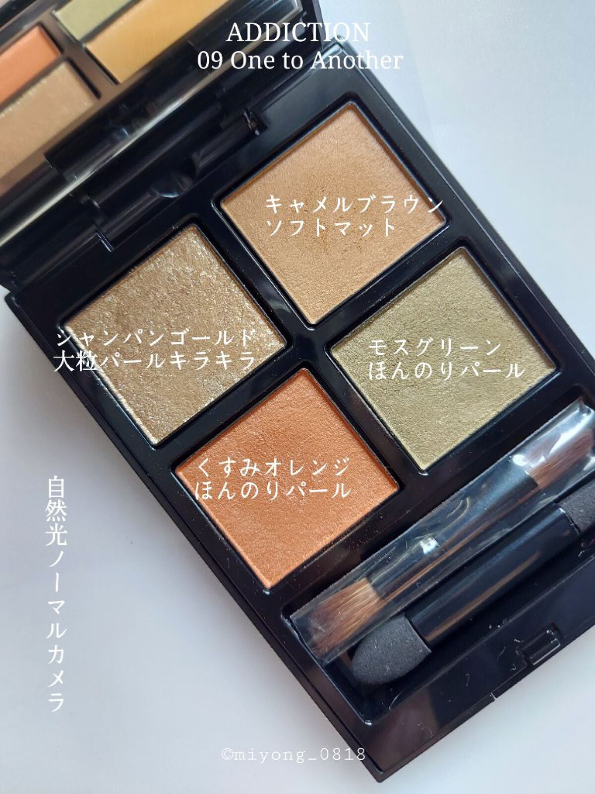 アディクション ザ アイシャドウ パレット/ADDICTION/アイシャドウパレットを使ったクチコミ(3枚目)