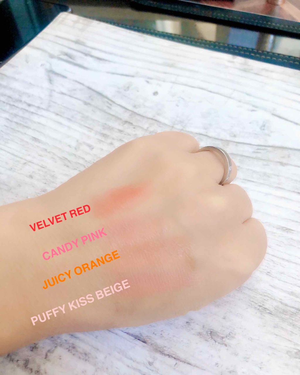 マシュマロティントルージュ/フォーチュン/リップティントを使ったクチコミ（2枚目）