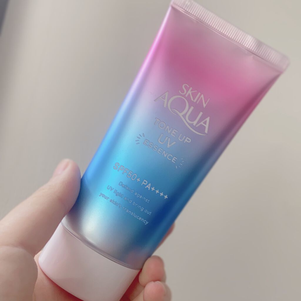 スキンアクア トーンアップUVエッセンス/スキンアクア/日焼け止めクリームを使ったクチコミ(1枚目)