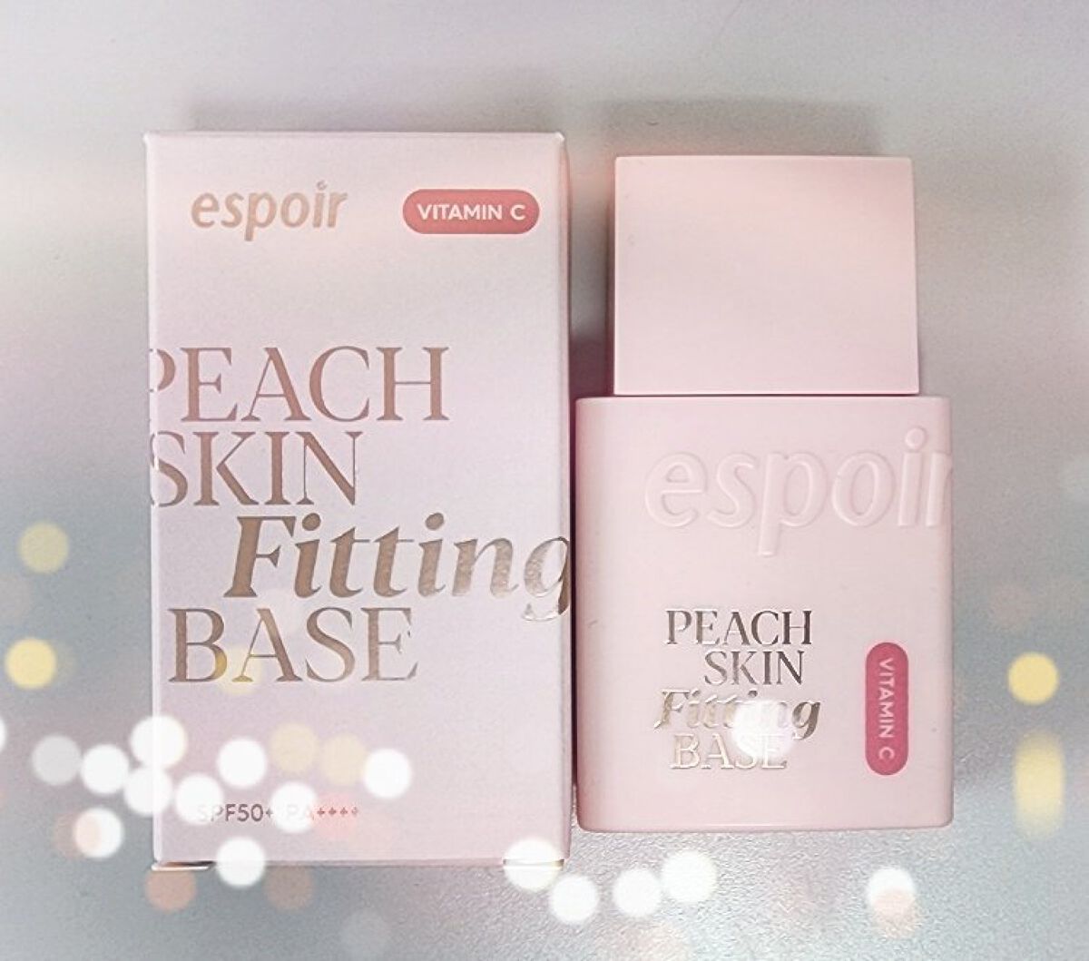 ピーチスキンフィッティングベース オールニュー SPF50 PA++++/espoir/化粧下地を使ったクチコミ（1枚目）