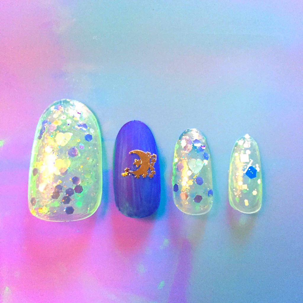 HOMEI スパンコールネイルポリッシュ/北尾化粧品部/マニキュアを使ったクチコミ(1枚目)