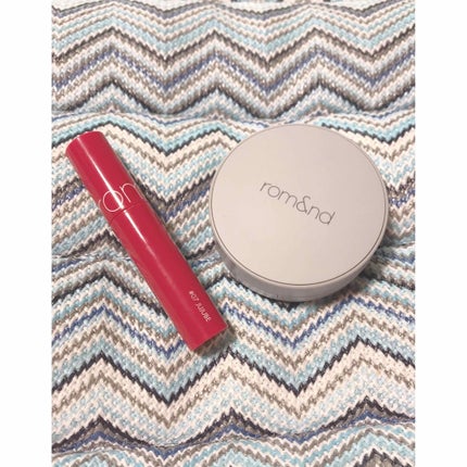 ジューシーラスティングティント/rom&nd/リップティントを使ったクチコミ(1枚目)