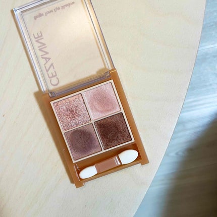 ベージュトーンアイシャドウ/CEZANNE/アイシャドウパレットを使ったクチコミ(3枚目)