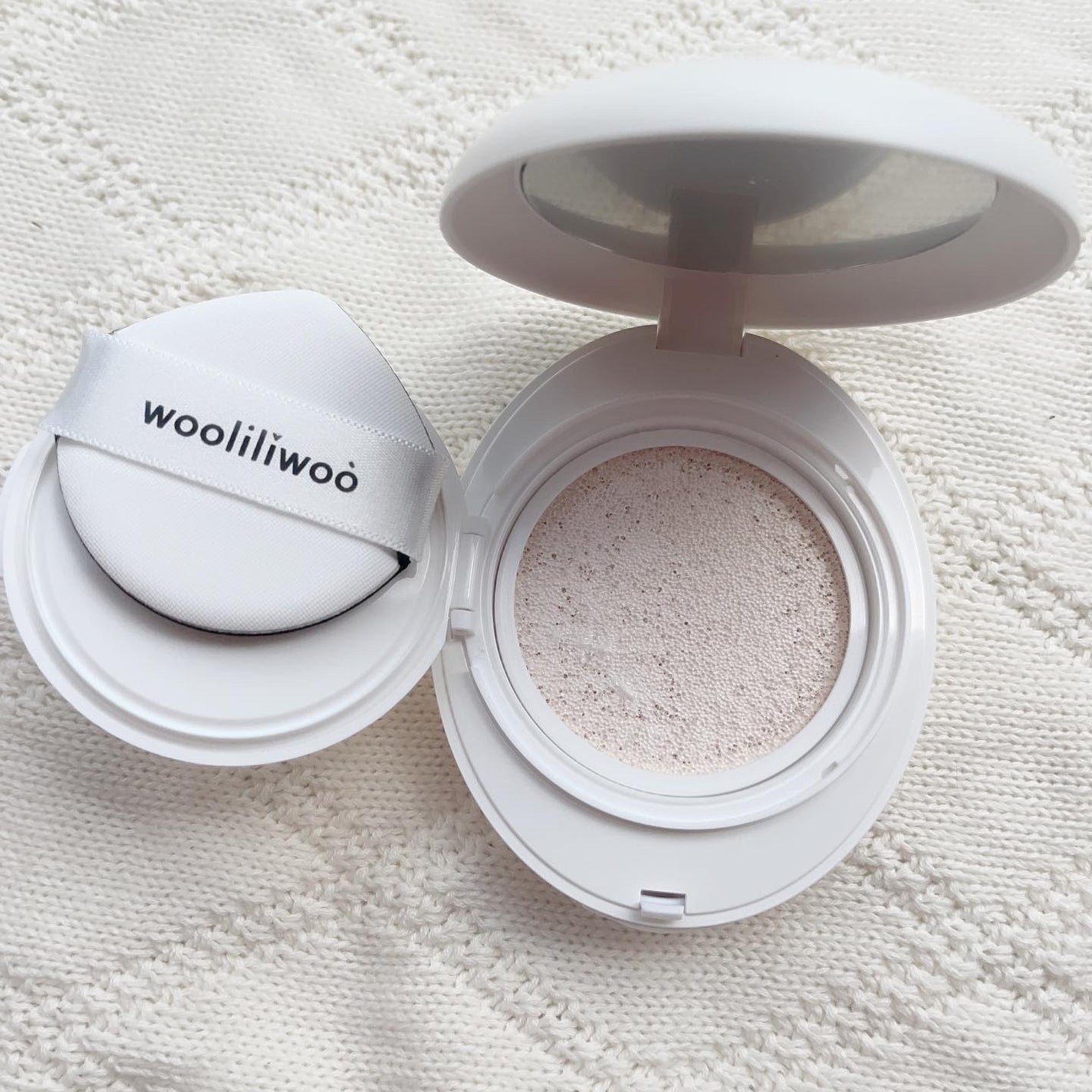 エッグサンクッション/wooliliwoo/日焼け止めローションを使ったクチコミ(4枚目)