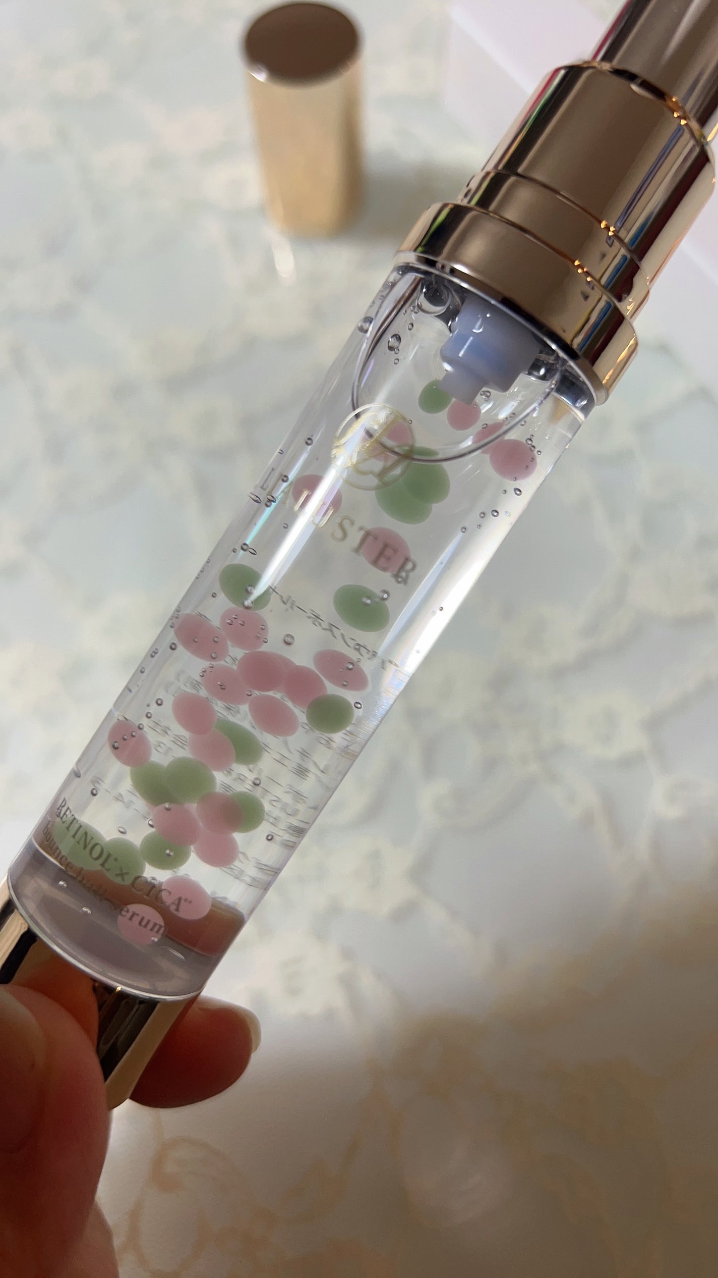 レチノール×シカ バウンスボールセラム/LIALUSTER/美容液を使ったクチコミ(2枚目)