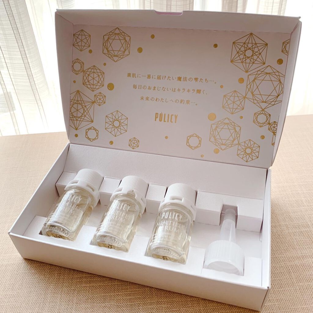 マルチプルセラム/ポリシー化粧品/美容液を使ったクチコミ(1枚目)