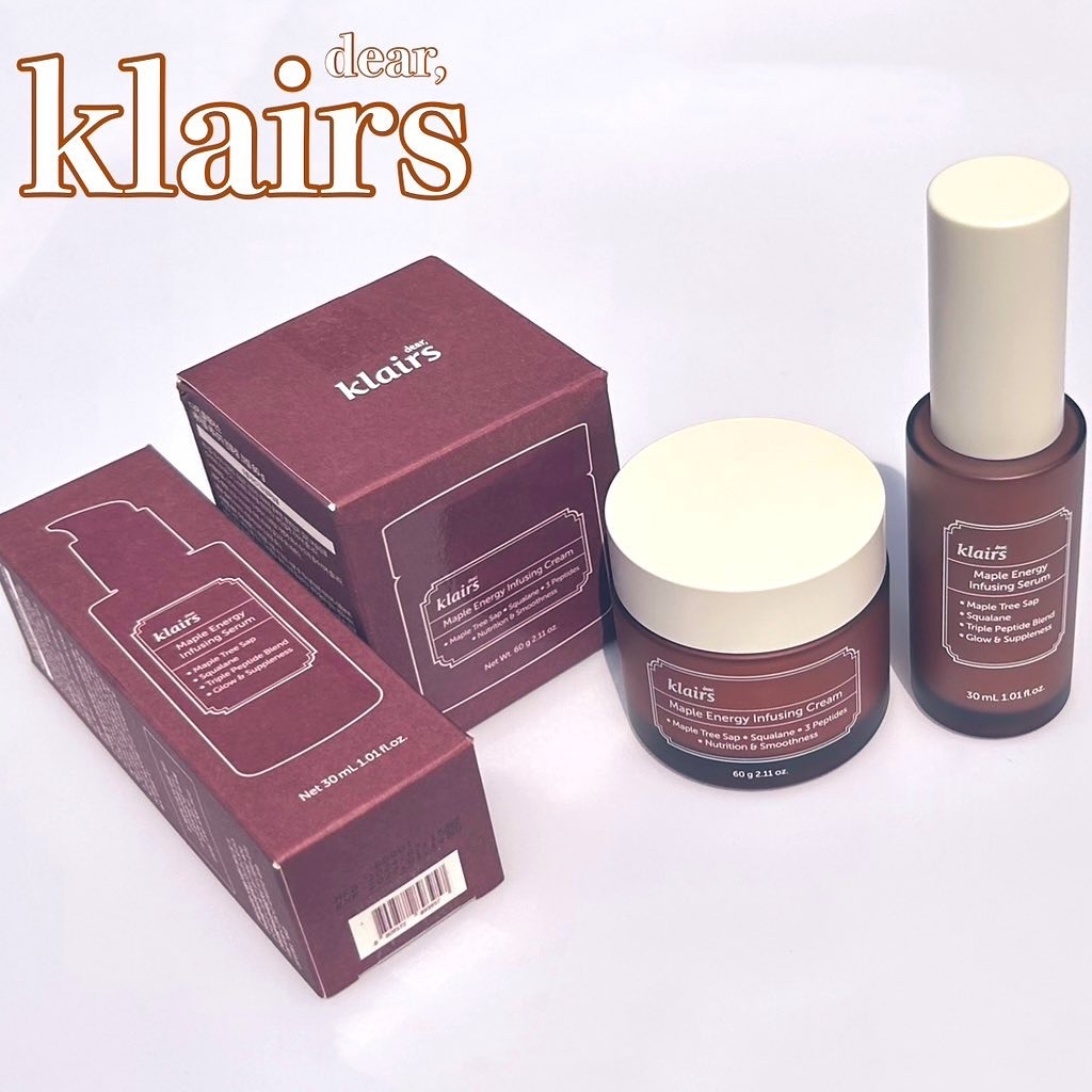 メープルエナジーインフュージングクリーム/Klairs/フェイスクリームを使ったクチコミ（1枚目）