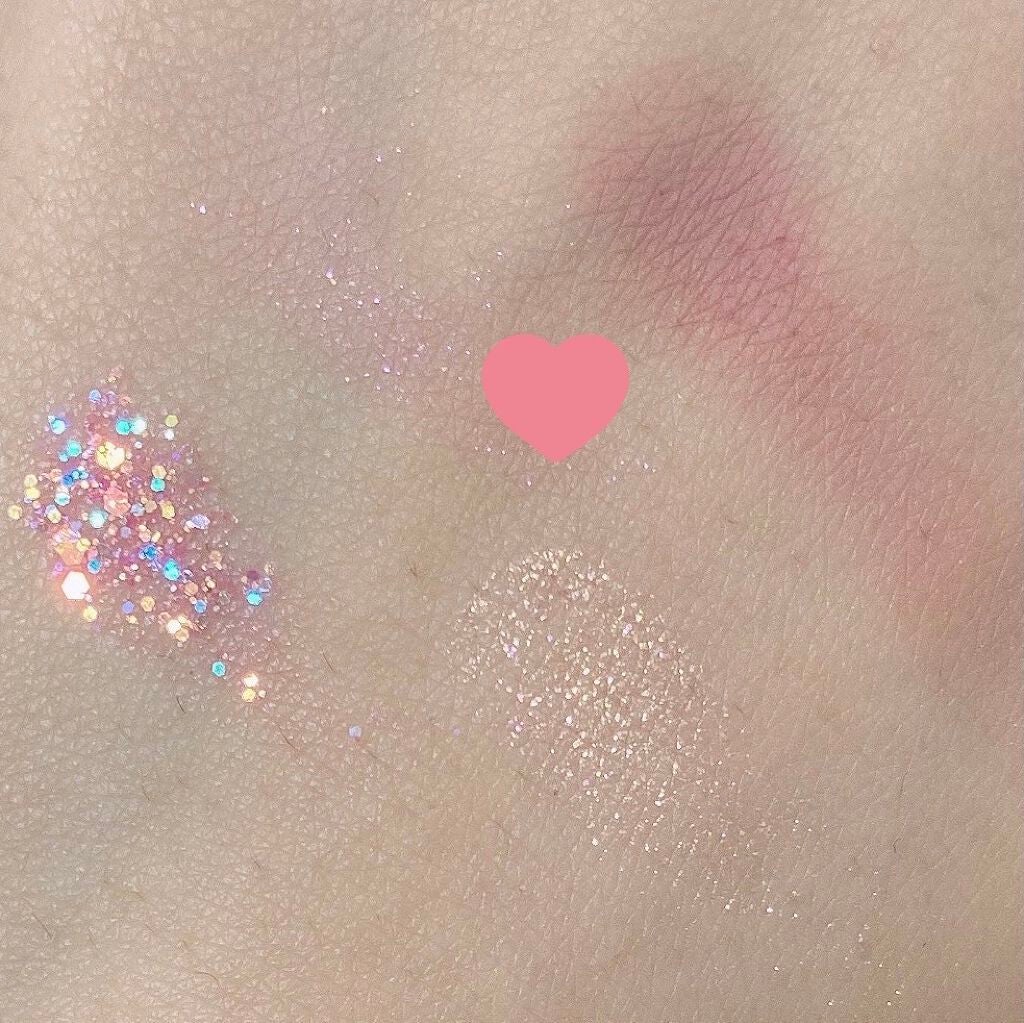 TWINKLE POP Pearl Flex Glitter Eye Palette/CLIO/アイシャドウパレットを使ったクチコミ(3枚目)