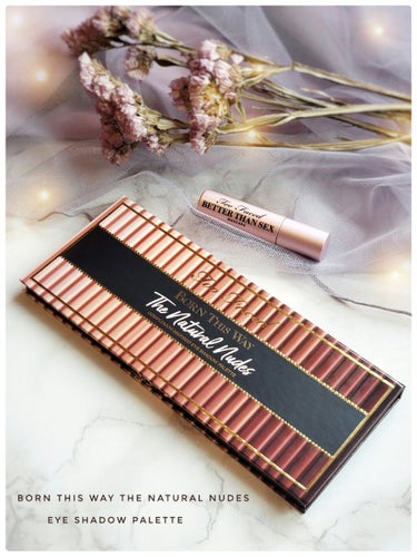 ボーン ディス ウェイ ザ ナチュラル ヌード アイシャドウ パレット/Too Faced/アイシャドウパレットを使ったクチコミ（1枚目）