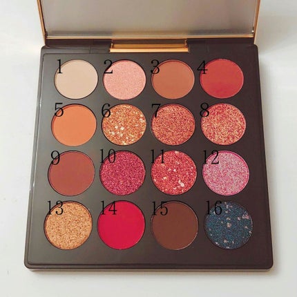 大英博物館 エジプトシリーズ アイシャドウパレット/ZEESEA/アイシャドウパレットを使ったクチコミ(3枚目)